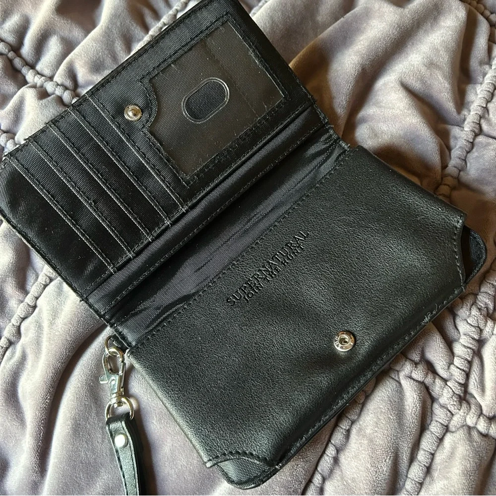 Supernatural Black Quilted Wallet